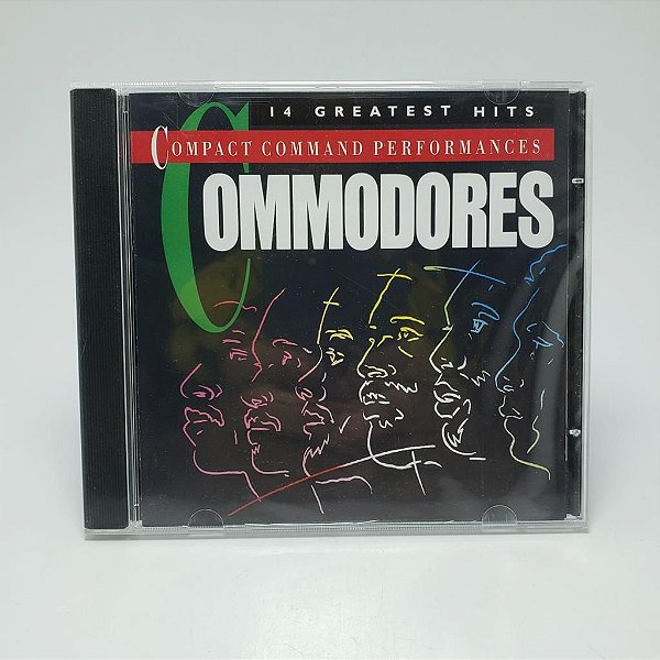 Cd The Commodores - 14 Greatest Hits  Original Lacrado