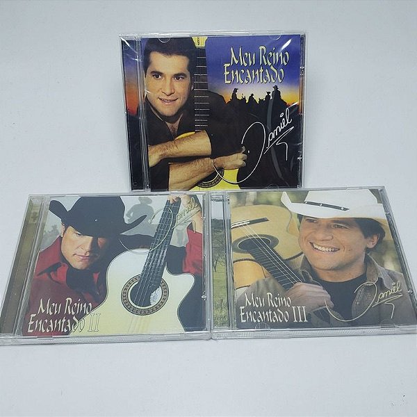 Cd Daniel - Meu Reino Encantado 1 2 E 3  Original Lacrado