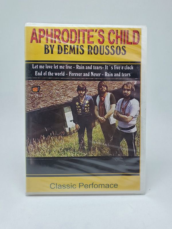 Dvd Aphrodite's Child By Demis Roussos Classic Performace