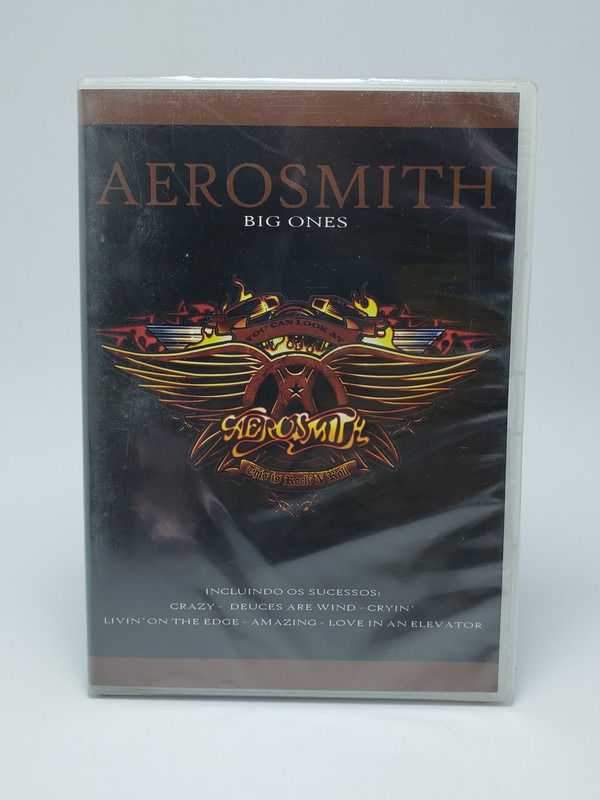 Dvd Aerosmith - Big Ones Original Lacrado
