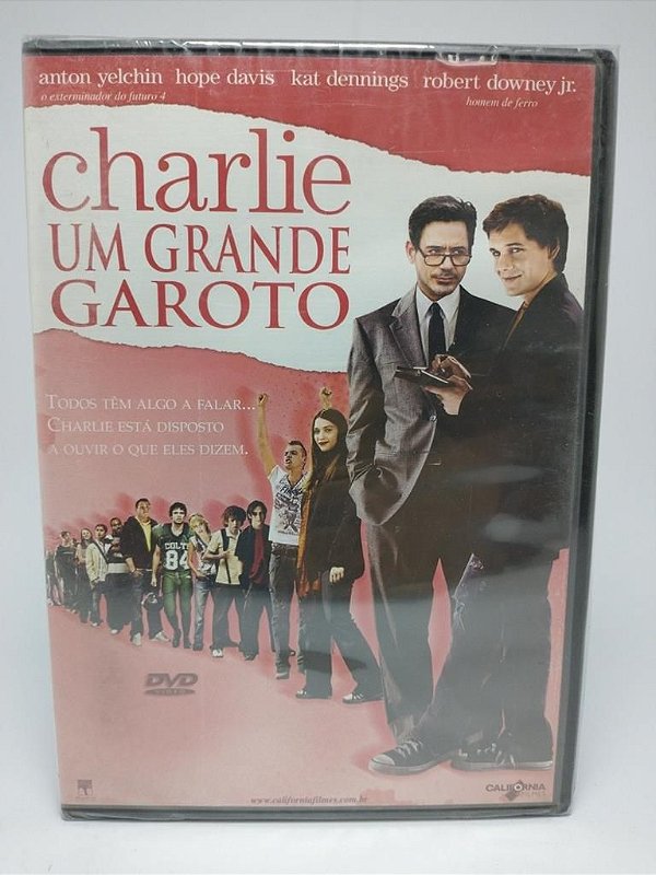 Dvd Filme Charlie Um Grande Garoto ( Robert Downey Jr ) Orig