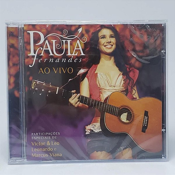 Cd Paula Fernandes - Ao Vivo Original Lacrado