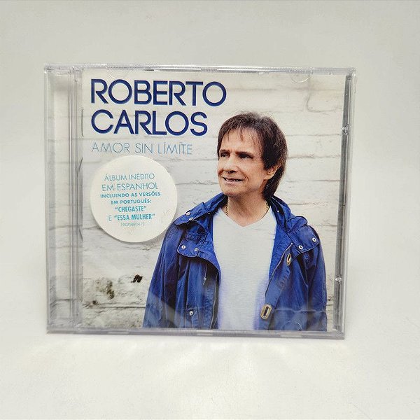 Cd Roberto Carlos - Amor Sin Límite 2018