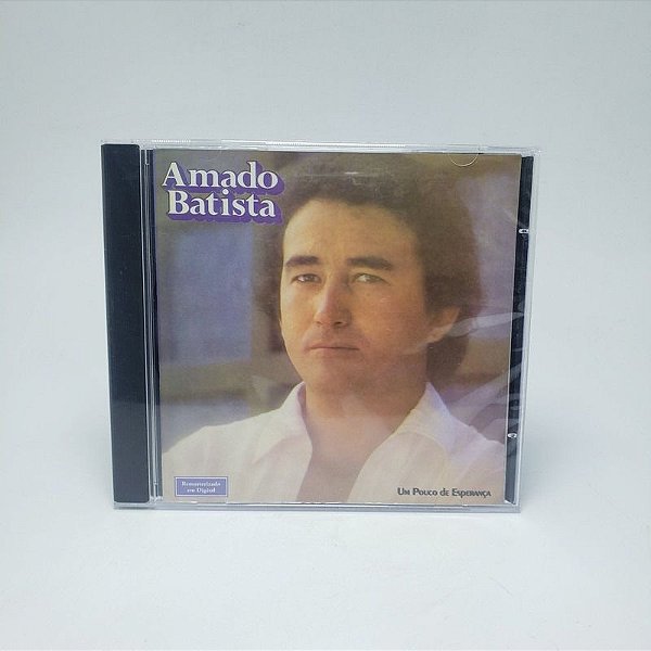 Cd Amado Batista - Um Pouco De Esperança