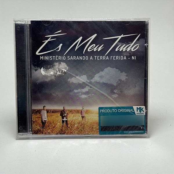 Cd Ministério Sarando A Terra Ferida - És Meu Tudo Original