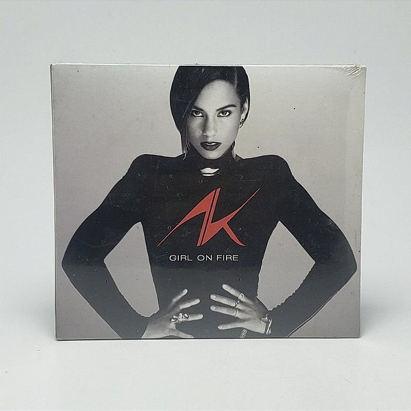 Cd Alicia Keys - Girl On Fire Original Lacrado