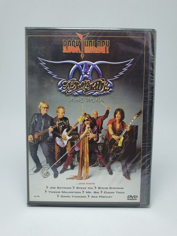 Dvd  Aerosmith - Rock Hology Axe Man Original Lacrado