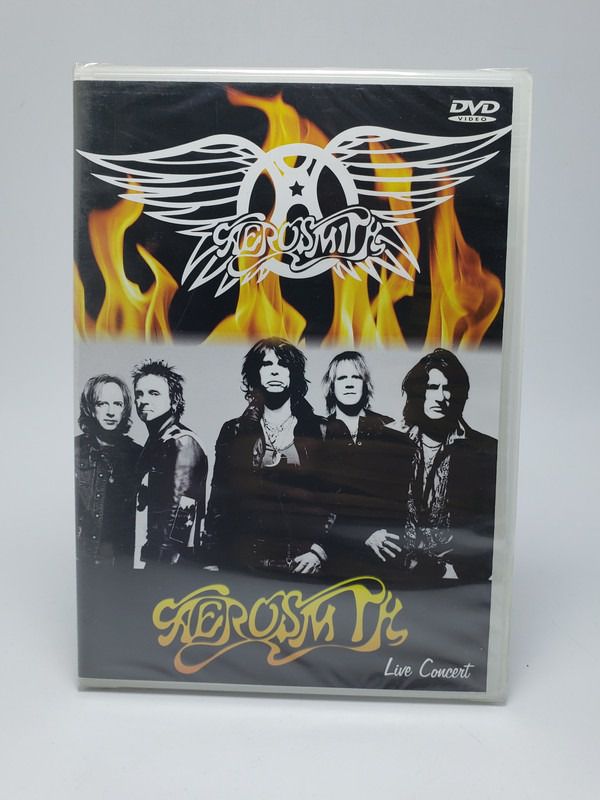 Dvd  Aerosmith - Live In Concert Original Lacrado
