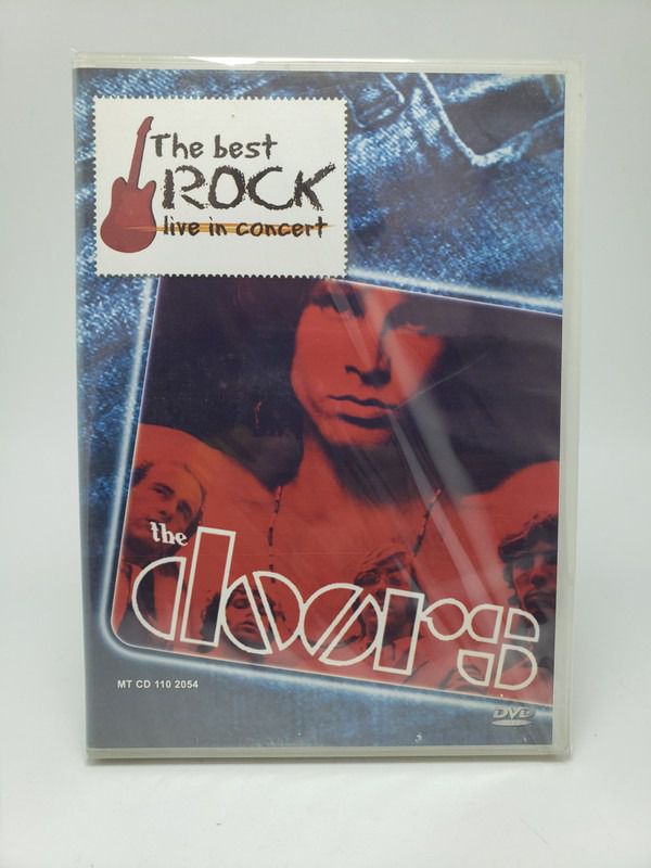 Dvd The Doors - The Bes Rock Live In Concert Original Lacrad