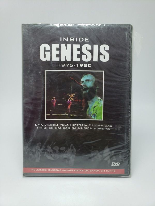 Dvd Genesis - Inside 1975 - 1980 Original Lacrado