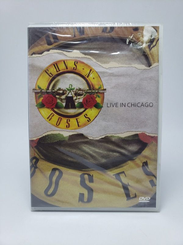 Dvd Guns N´ Roses - Live In Chicago Original Lacrado