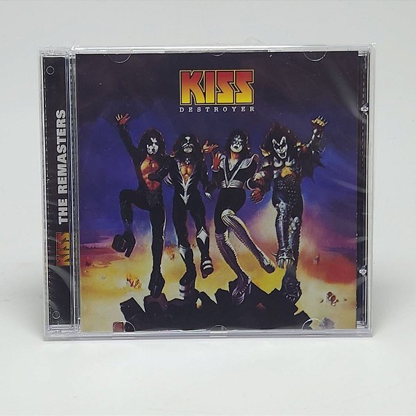 Cd Kiss - Destroyer The Remasters - Original E Lacrado