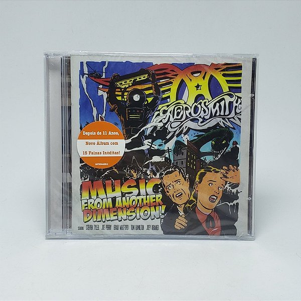 Cd Aerosmith - Music From Another Dimension Lacrado