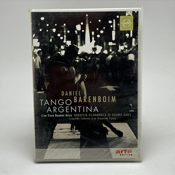 Dvd Daniel Barenboim  Tango Argentina Live From Buenos Aires
