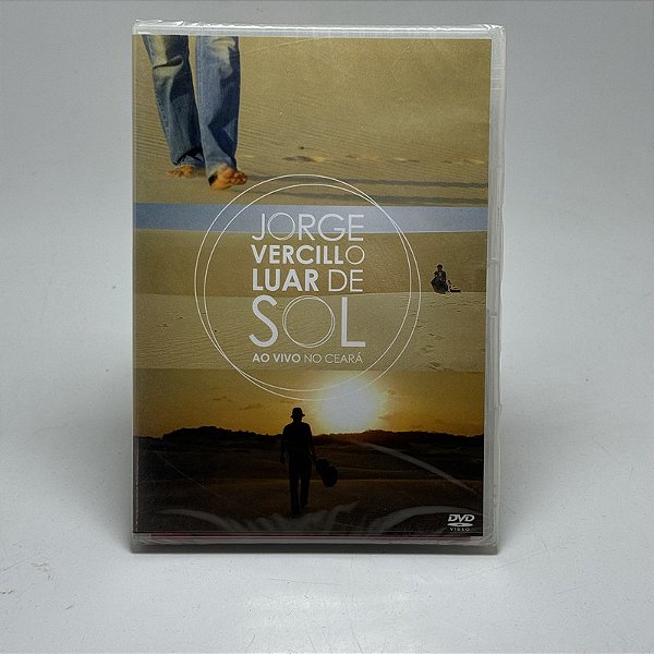Dvd Jorge Vercillo Luar De Sol Ao Vivo No Ceará Original