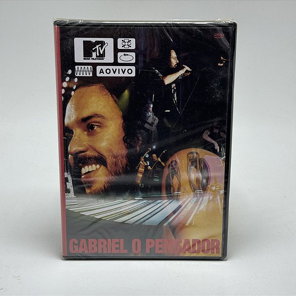 Dvd Gabriel O Pensador Mtv Brasil Ao Vivo Original Lacrado