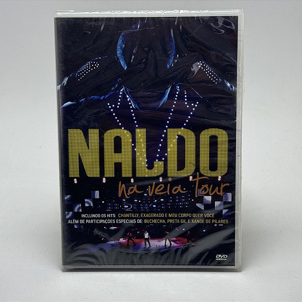 Dvd Naldo - Na Veia Tour - Original Lacrado