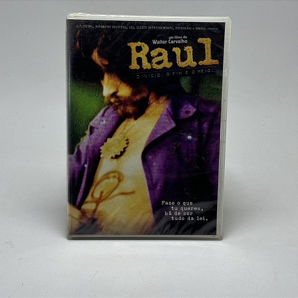 Dvd Raul Seixas - O Início, O Fim E O Meio - Doc Original