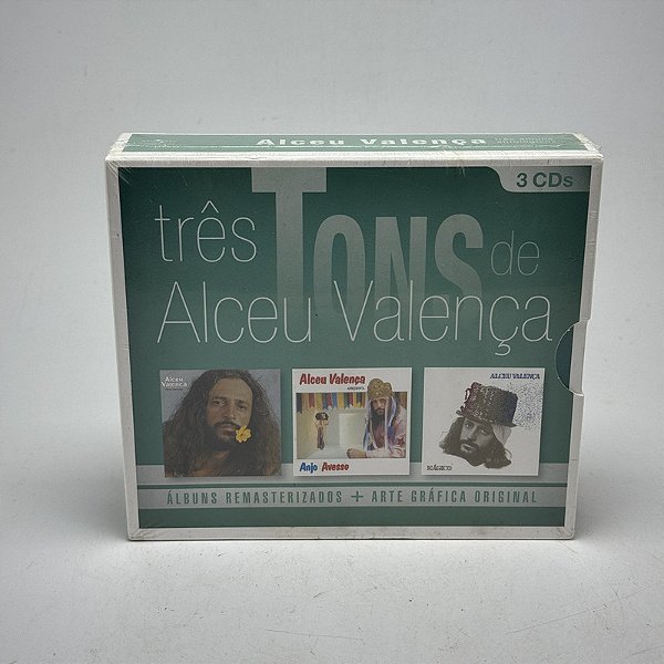 Box Alceu Valença - Três Tons - 3 Cds Lacrado De Fábrica