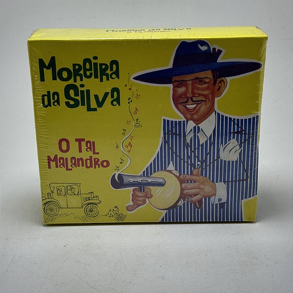 Box Moreira Da Silva O Tal Malandro 4 Cds Lacrado De Fábrica