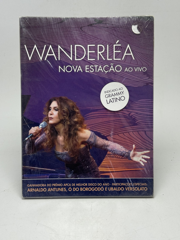 DVD Wanderléa Nova Estação Ao Vivo Original Lacrado