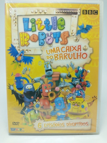 Dvd Little Robots Uma Caixa Do Barulho - Original E Lacrado