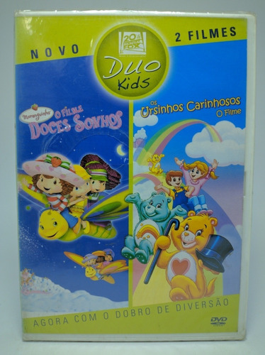 Dvd Moranguinho Doces Sonhos / Ursinhos Carinhosos - Origin.