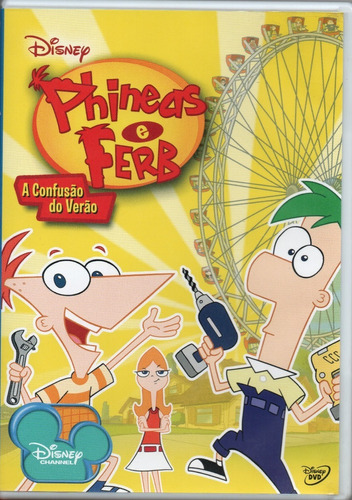 Phineas E Ferb Dvd A Confusão Do Verão Novo Original Lacrado