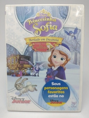 Dvd Princesinha Sofia , Feriado Em Encantia - Original