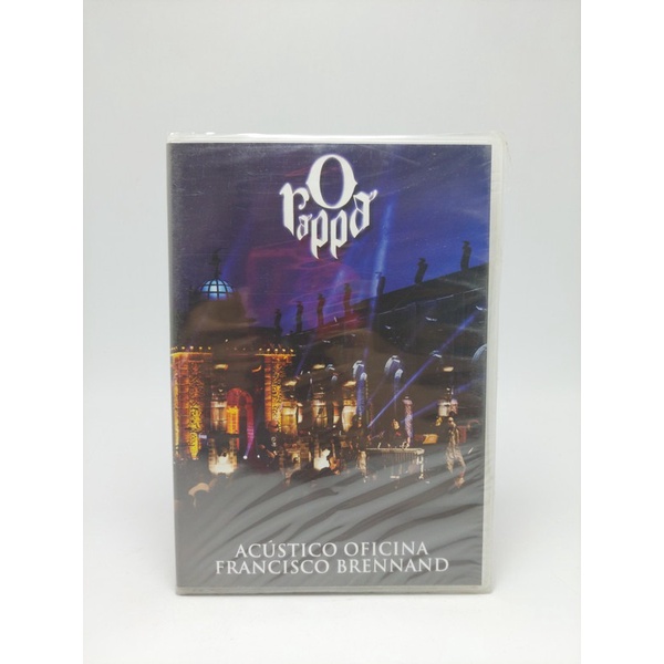 Dvd O Rappa, Acustico Oficina Francisco Brennand - Original
