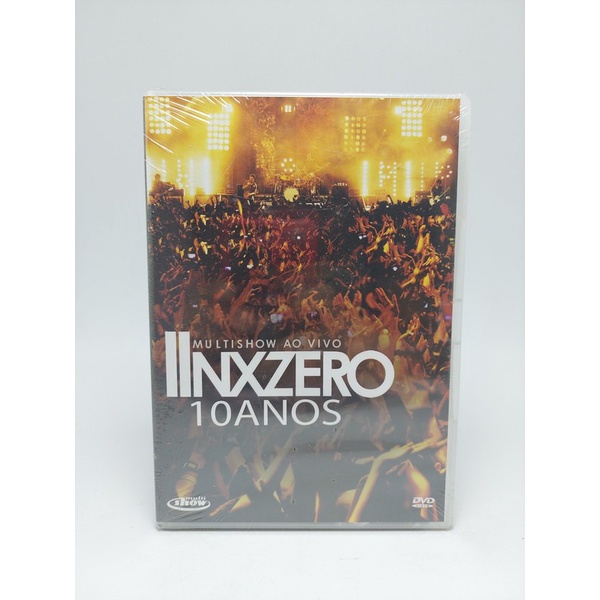 Dvd Nxzero, 10 Anos Ao Vivo - Original