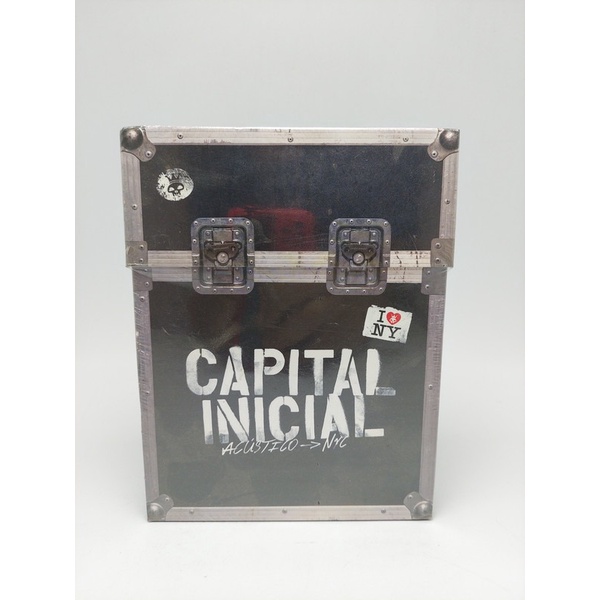 Dvd+cd Capital Inicial, Acustico Nyc - Original