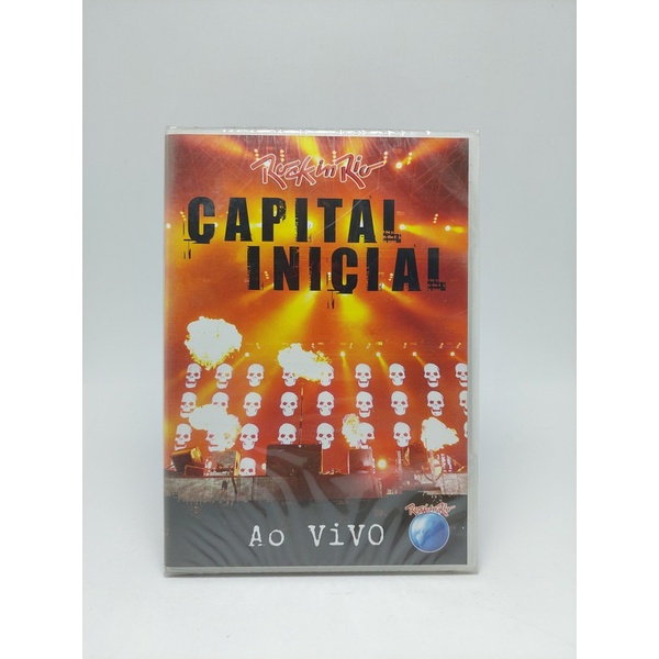 Dvd Capital Inicial, Rock In Rio Ao Vivo - Original