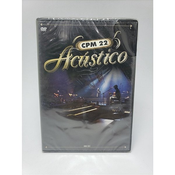 Dvd Cpm 22 - Acustico Original Lacrado