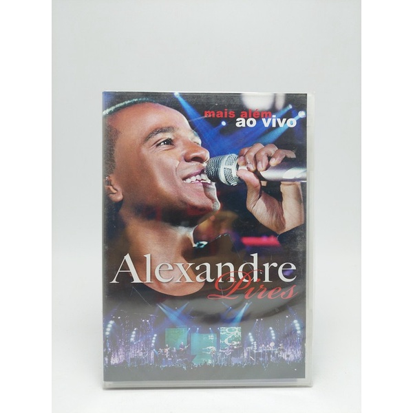 Dvd Alexandre Pires, Mais Allem Ao Vivo - Original Lacrado