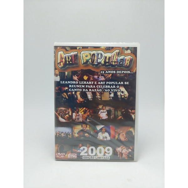 Dvd Art Popular, 15 Anos Depois - Original Lacrado