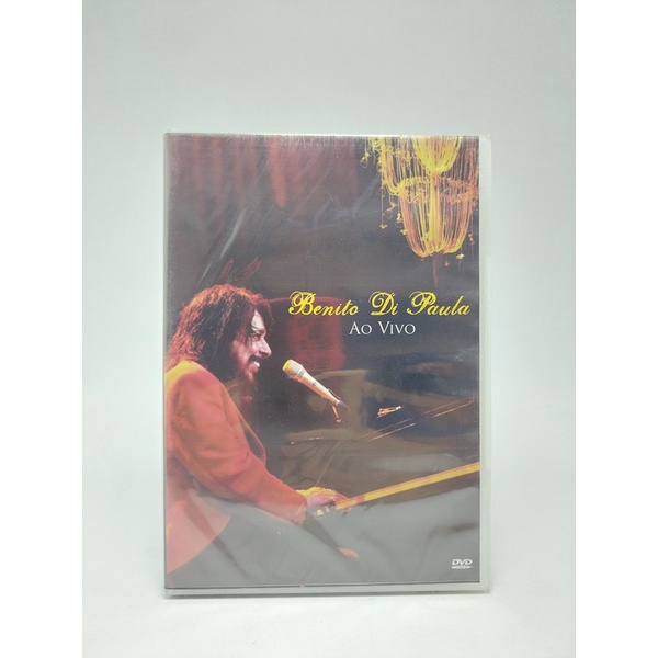 Dvd Benito Di Paula, Ao Vivo - Original Lacrado