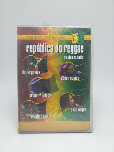 Dvd Reggae Collection, República Do Reggae - Original