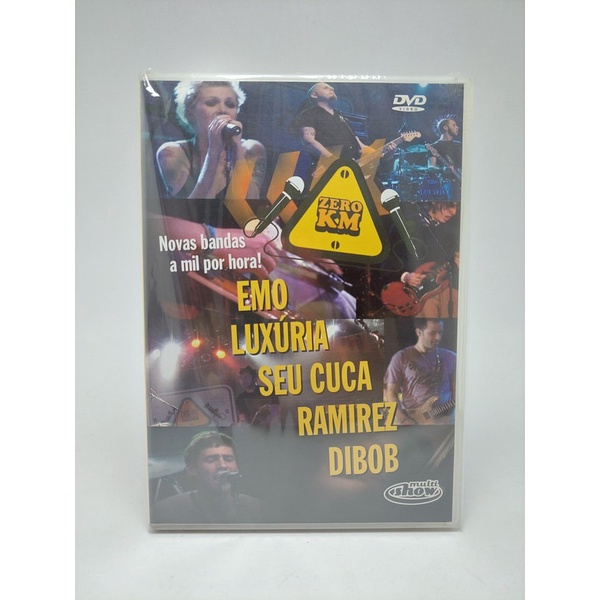 Dvd Zero Km, Novas Bandas A Mil Por Hora - Original