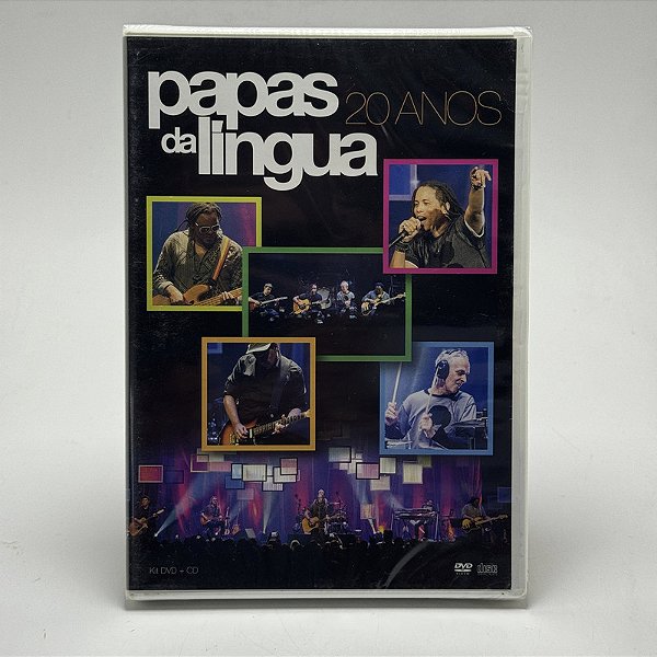 DVD Papas da Lingua 20 anos - Original