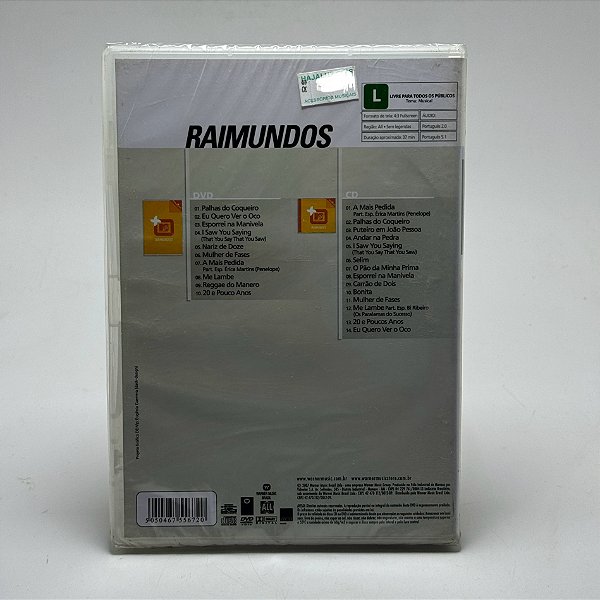 DVD+CD Raimundos, Dose Dupla Vip - Original