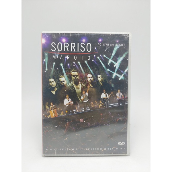 Dvd Sorriso Maroto, Ao Vivo Em Recife - Original