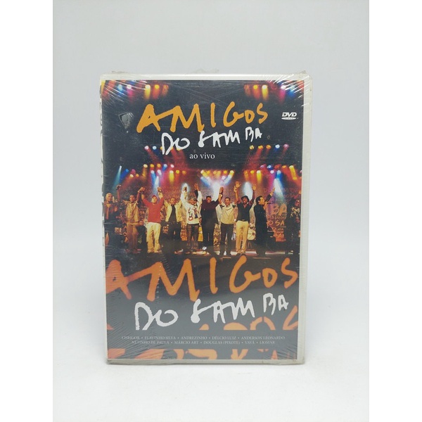Dvd Amigos Do Samba - Ao Vivo