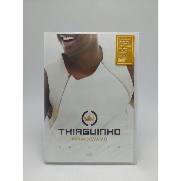 Dvd Thiaguinho, # Vamoqvamo Ao Vivo - Original Lacrado