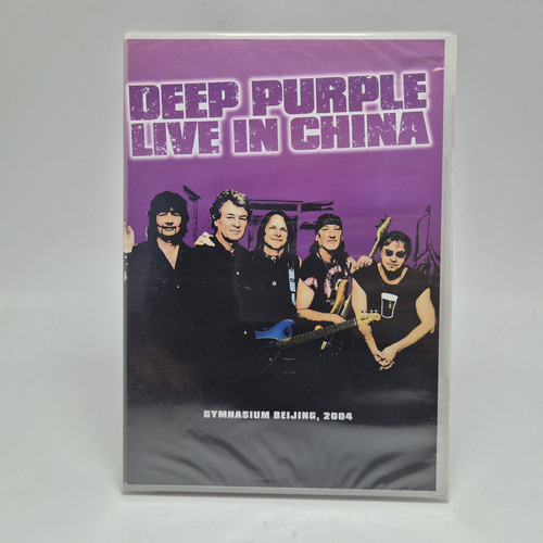 Dvd Deep Purple - Live In China 2004