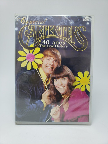 Dvd The Carpenters - 40 Anos The Live History