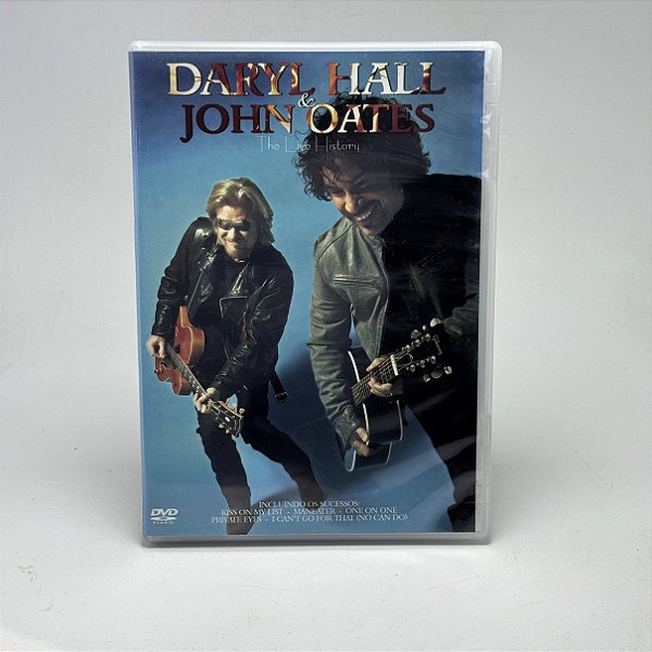 DVD Darly Hall e John Oates The Live History