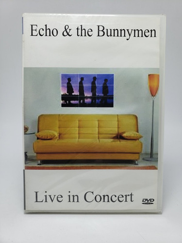 Dvd Echo E The Bunnymen - Live In Concert Original Lacrado