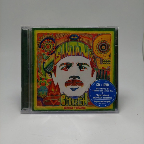 Cd + Dvd Santana - Corazón