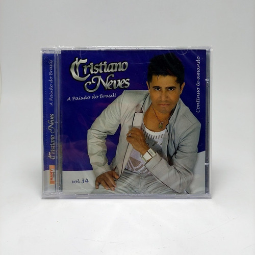 Cd Cristiano Neves - Continuo Te Amando
